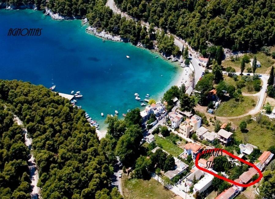 Katikies Stamatias Studios & Maisonettes Agnontas Eksteriør billede